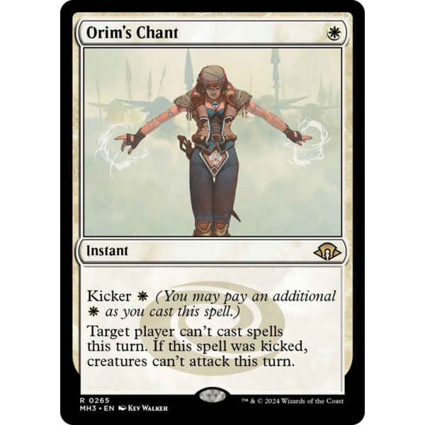 Magic: The Gathering Orim's Chant (265) Lightly Played Foil