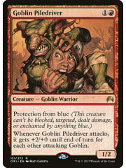 Magic: The Gathering Goblin Piledriver (151) Lightly Played