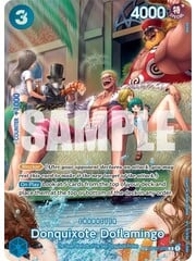 Bandai Donquixote Doflamingo (SP) (OP01-073) Lightly Played Foil