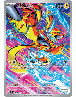 Pokemon Zeraora (151) Lightly Played Holofoil