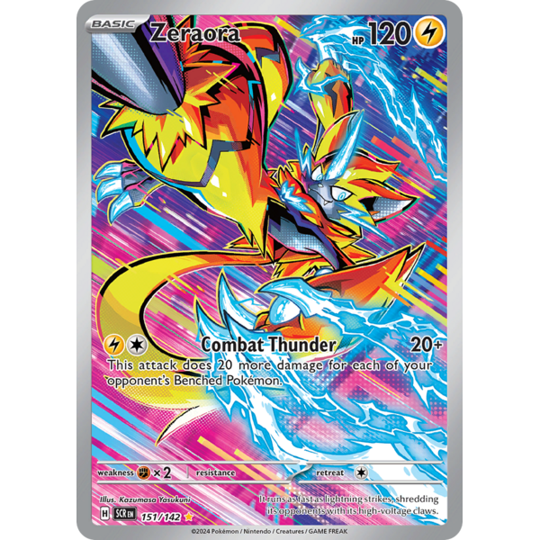 Pokemon Zeraora (151) Lightly Played Holofoil
