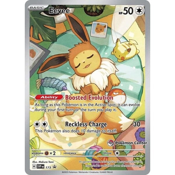 Pokemon Eevee (Pokemon Center Exclusive) (173) Lightly Played Holofoil