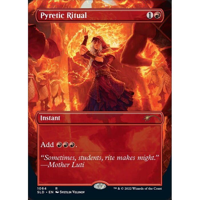 Magic: The Gathering Pyretic Ritual (1064) Near Mint