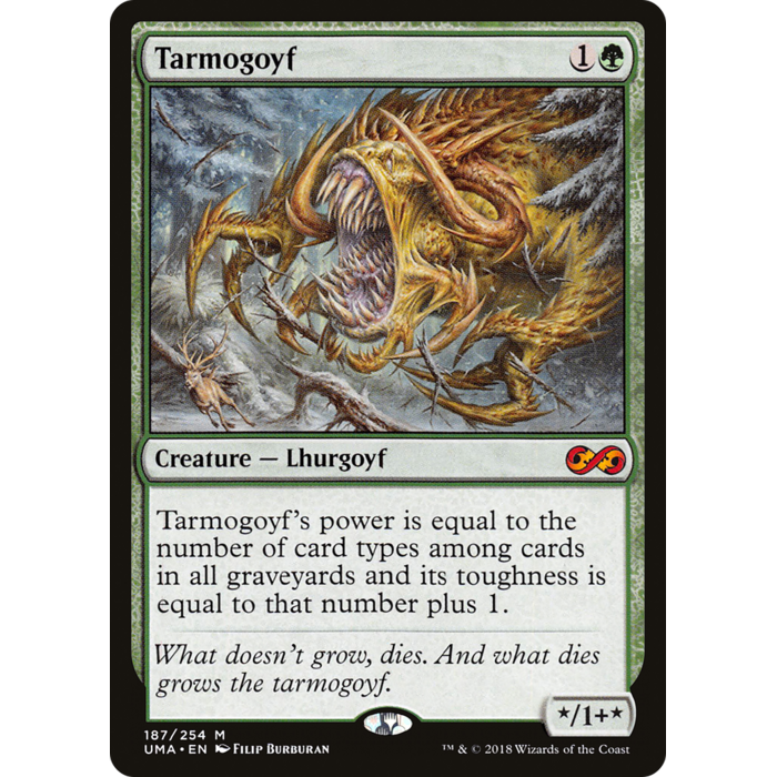 Magic: The Gathering Tarmogoyf (187) Lightly Played