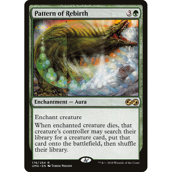 Magic: The Gathering Pattern of Rebirth (176) Lightly Played