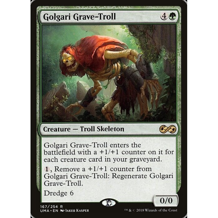 Magic: The Gathering Golgari Grave-Troll (167) Lightly Played