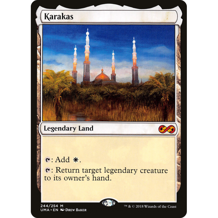 Magic: The Gathering Karakas (244) Lightly Played