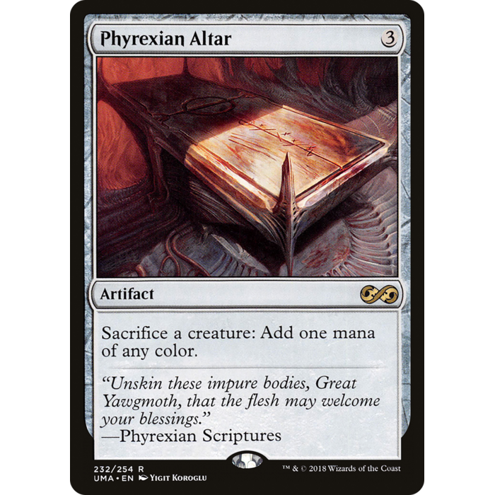 Magic: The Gathering Phyrexian Altar (232) Near Mint