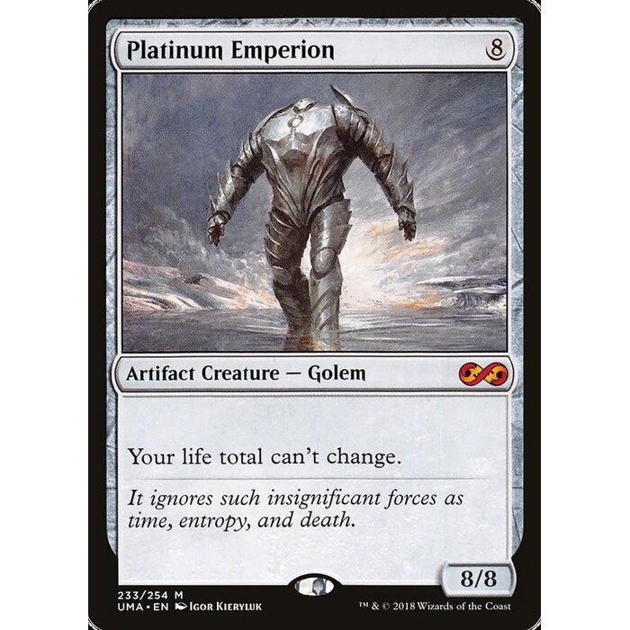 Magic: The Gathering Platinum Emperion (233) Near Mint