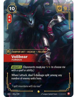 UVS Games Volibear - Furious (Alternate Art) (041a) Near Mint Foil