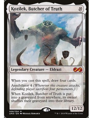 Magic: The Gathering Kozilek, Butcher of Truth (006) Lightly Played