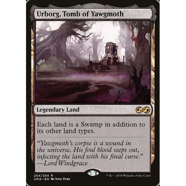 Magic: The Gathering Urborg, Tomb of Yawgmoth (254) Lightly Played
