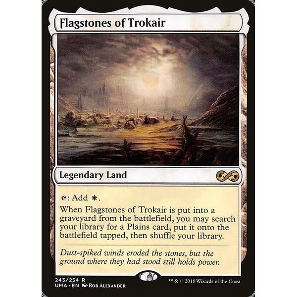 Magic: The Gathering Flagstones of Trokair (243) Lightly Played