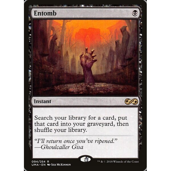 Magic: The Gathering Entomb (094) Lightly Played