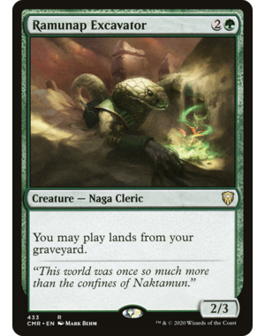 Magic: The Gathering Ramunap Excavator (433) Lightly Played