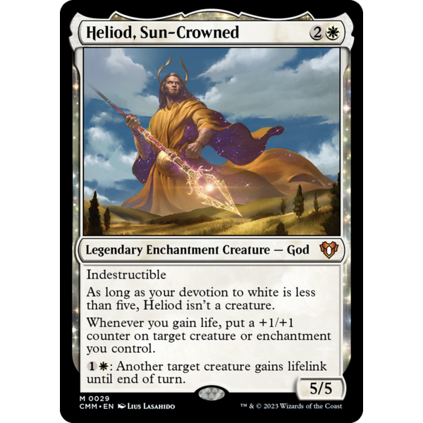 Magic: The Gathering Heliod, Sun-Crowned (029) Lightly Played