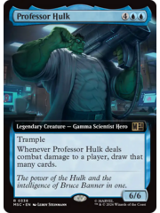 Magic: The Gathering Professor Hulk (Extended Art) (338) Lightly Played