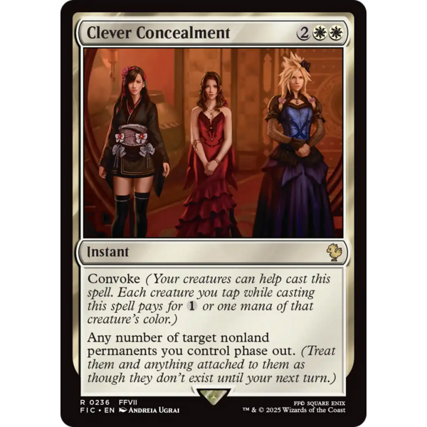 Magic: The Gathering Clever Concealment (236) Lightly Played