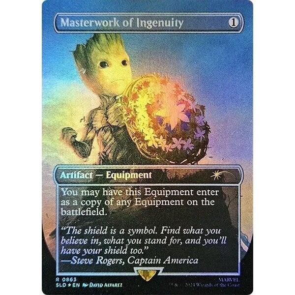 Magic: The Gathering Masterwork of Ingenuity (Rainbow Foil) (863) Lightly Played Foil