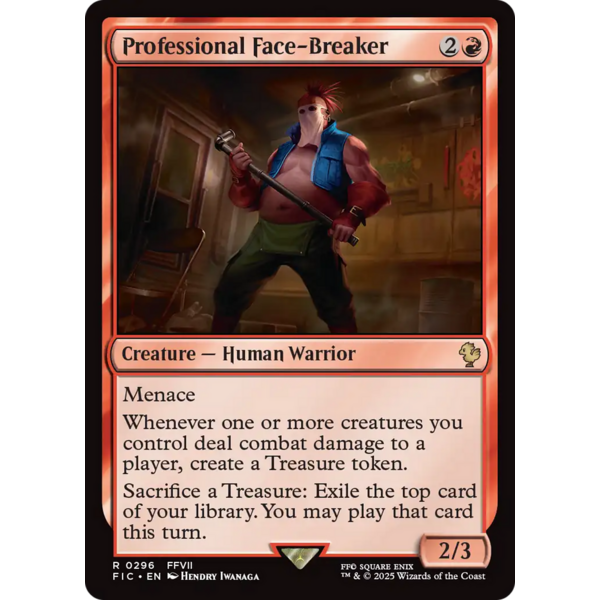Magic: The Gathering Professional Face-Breaker (296) Lightly Played