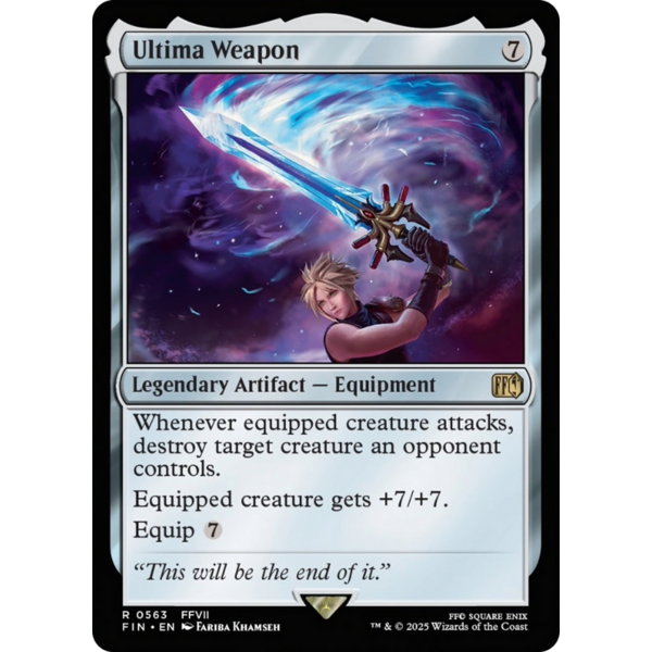 Magic: The Gathering Ultima Weapon (563) Lightly Played