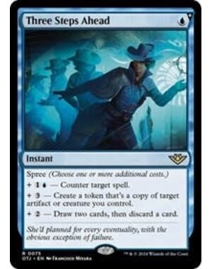 Magic: The Gathering Three Steps Ahead (075) Lightly Played Foil
