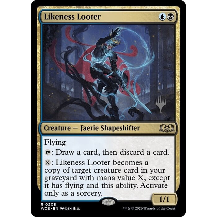 Magic: The Gathering Likeness Looter (Promo Pack) (208) Lightly Played Foil