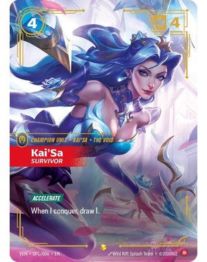 UVS Games Kai'Sa, Survivor (SP1) Near Mint Foil