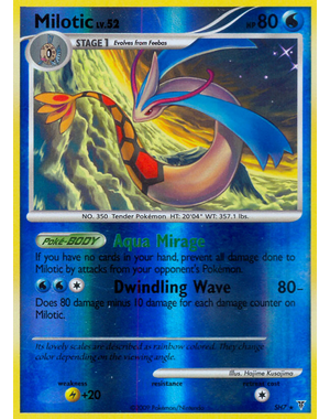 Pokemon Milotic (Shiny) (SH7) Lightly Played Reverse Holofoil