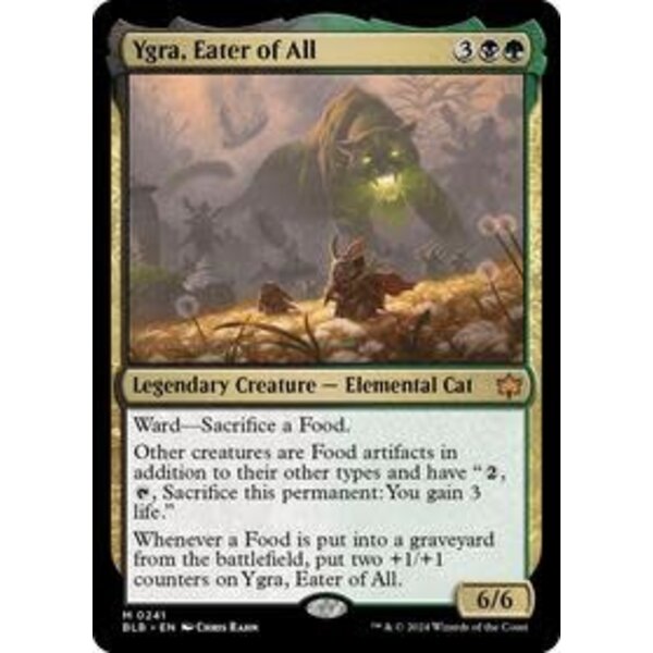 Magic: The Gathering Ygra, Eater of All (241) Lightly Played