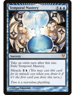 Magic: The Gathering Temporal Mastery (081) Lightly Played