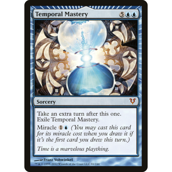 Magic: The Gathering Temporal Mastery (081) Lightly Played