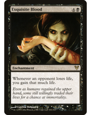Magic: The Gathering Exquisite Blood (102) Lightly Played
