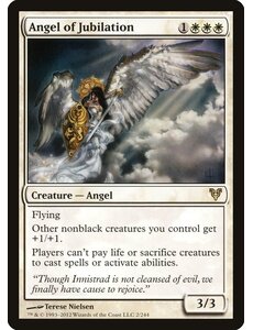 Magic: The Gathering Angel of Jubilation (002) Lightly Played Foil
