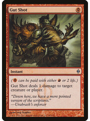 Magic: The Gathering Gut Shot (086) Lightly Played Foil