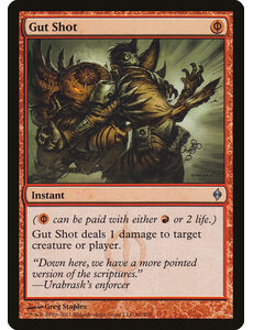Magic: The Gathering Gut Shot (086) Lightly Played Foil