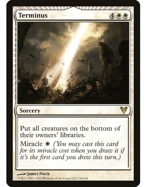 Magic: The Gathering Terminus (038) Lightly Played Foil