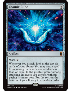 Magic: The Gathering Cosmic Cube (245) Lightly Played