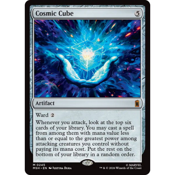 Magic: The Gathering Cosmic Cube (245) Lightly Played