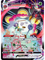 Pokemon Orbeetle VMAX (TG13) Lightly Played Holofoil