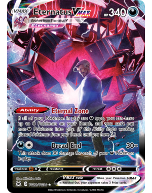 Pokemon Eternatus VMAX (TG22) Lightly Played Holofoil