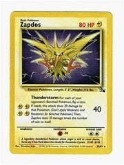 Pokemon Zapdos (030) UNL Lightly Played