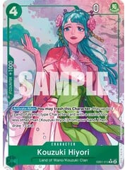 Bandai Kouzuki Hiyori (Alternate Art) (EB01-013) Lightly Played Foil