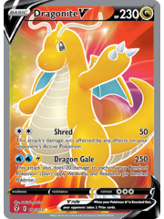 Pokemon Dragonite V (Full Art) (191) Lightly Played Holofoil