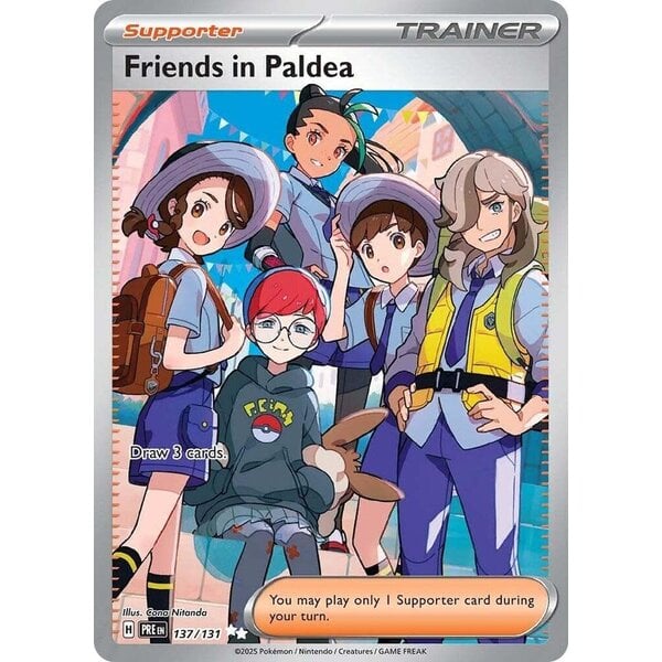 Pokemon Friends in Paldea (137) Lightly Played Holofoil