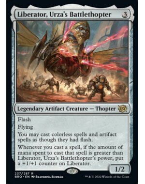 Magic: The Gathering Liberator, Urza's Battlethopter (237) Lightly Played
