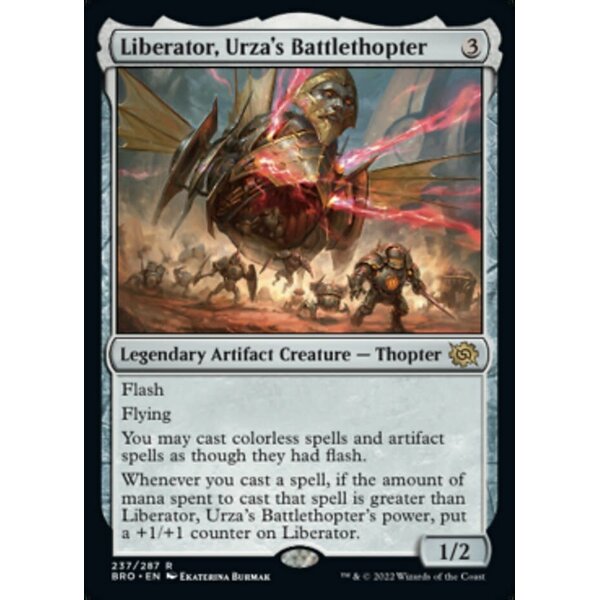 Magic: The Gathering Liberator, Urza's Battlethopter (237) Lightly Played
