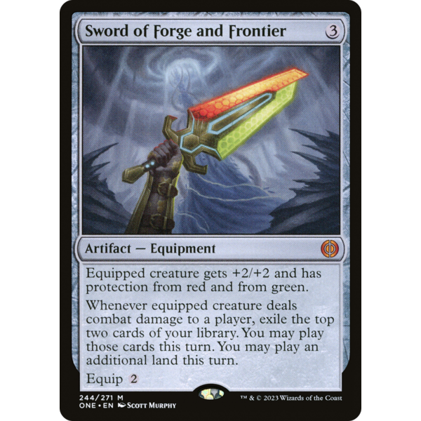 Magic: The Gathering Sword of Forge and Frontier (244) Lightly Played