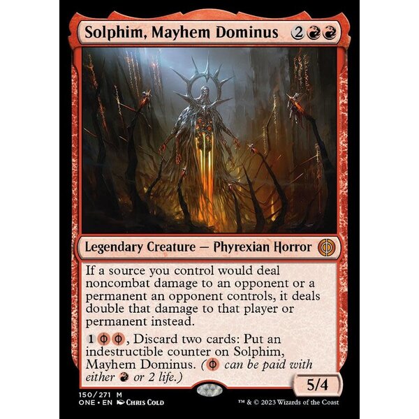 Magic: The Gathering Solphim, Mayhem Dominus (150) Near Mint