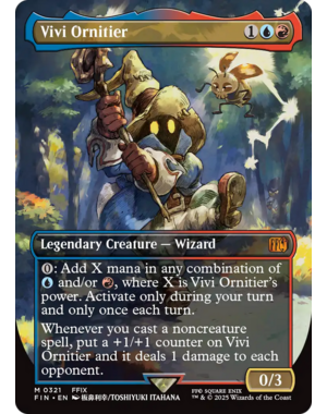Magic: The Gathering Vivi Ornitier (Borderless) (321) Near Mint
